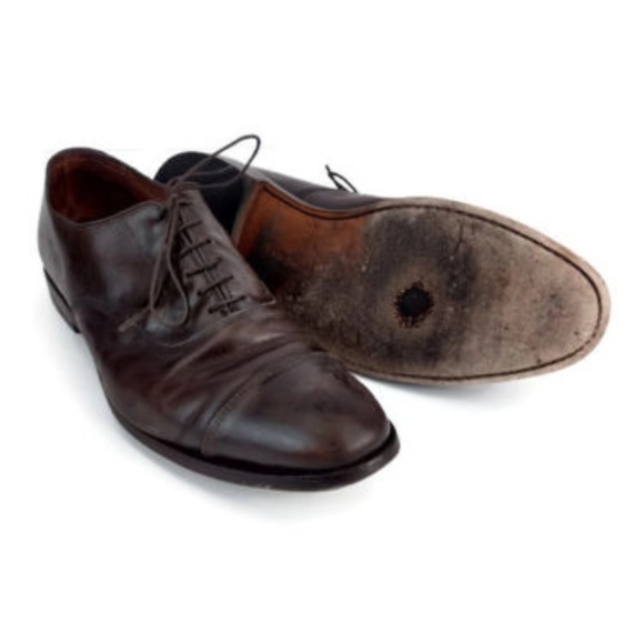 Allen Edmonds Men\'s Brown Oxford Shoes Size 12 D